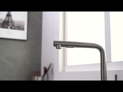 두 기능 스프레이헤드와 SUS304 단일 핸들 풀-다운 분무기 부엌 꼭지